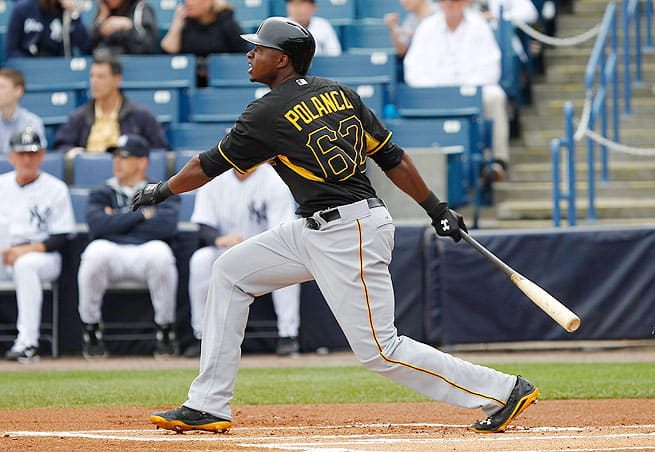 In 20 games at Triple A this season, Gregory Polanco is hitting .420/.460/.679 with four home runs.